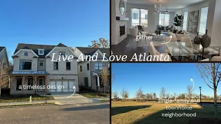 Live And Love Atlanta Home Tour - Gated New Home Community in Buford GA Millcroft