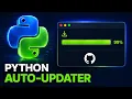 How to Add an Auto-Updater to ANY Python App CustomTkinter GitHub