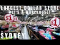 What s Inside Largest Dollar Store in Sydney It s A Warehouse 1 Dollar World Australia 2022