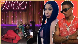 wizkid new song with nicki minaj preview on nicki minaj ig live