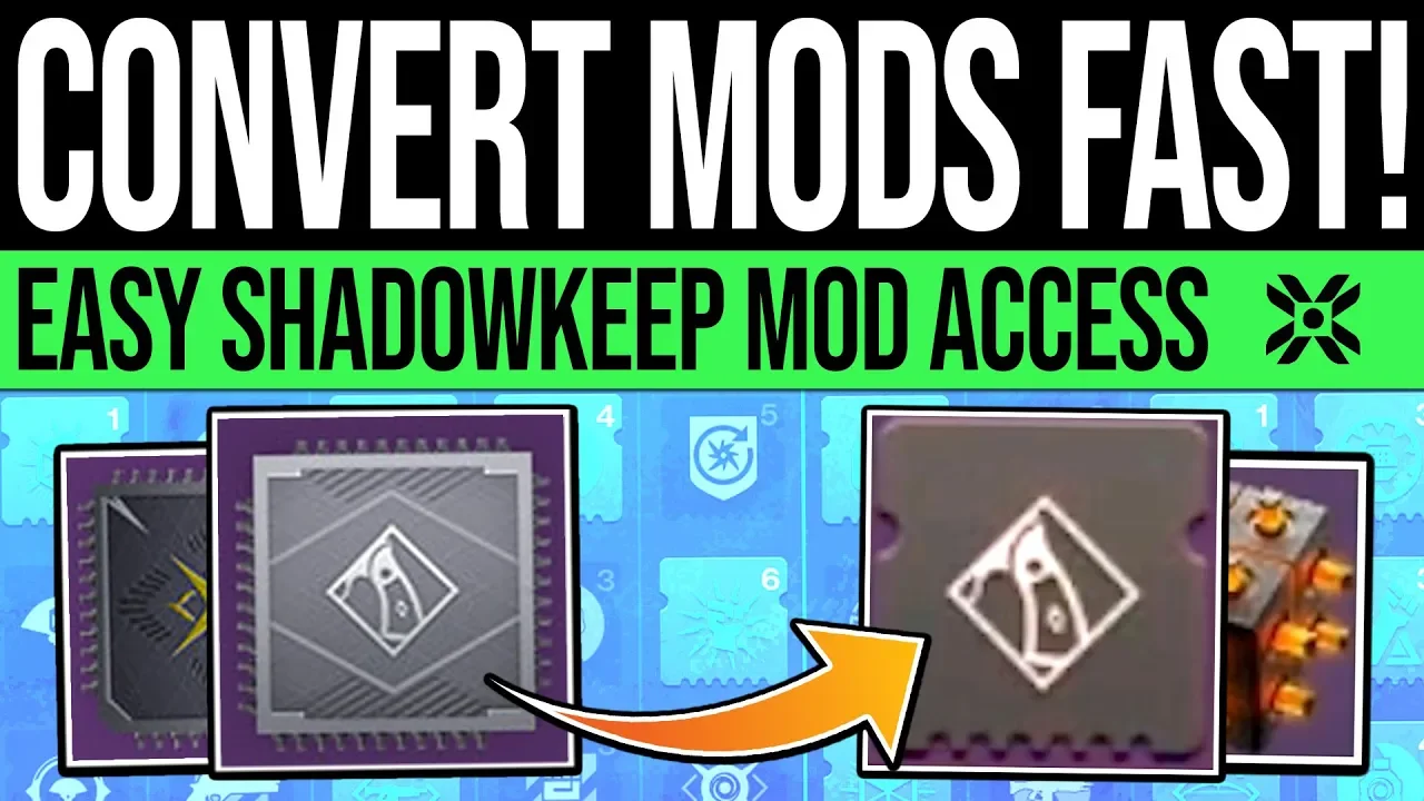 CONVERT Your Weapon Mods in Shadowkeep! | Destiny 2 (Instant Mod Access & What to Get BEFORE DLC)