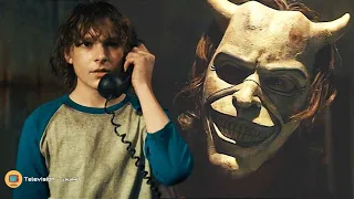 تليفون عطلان بينقذ ولد من شخص مختل عايز يقـ تله ملخص فيلمThe Black Phone 