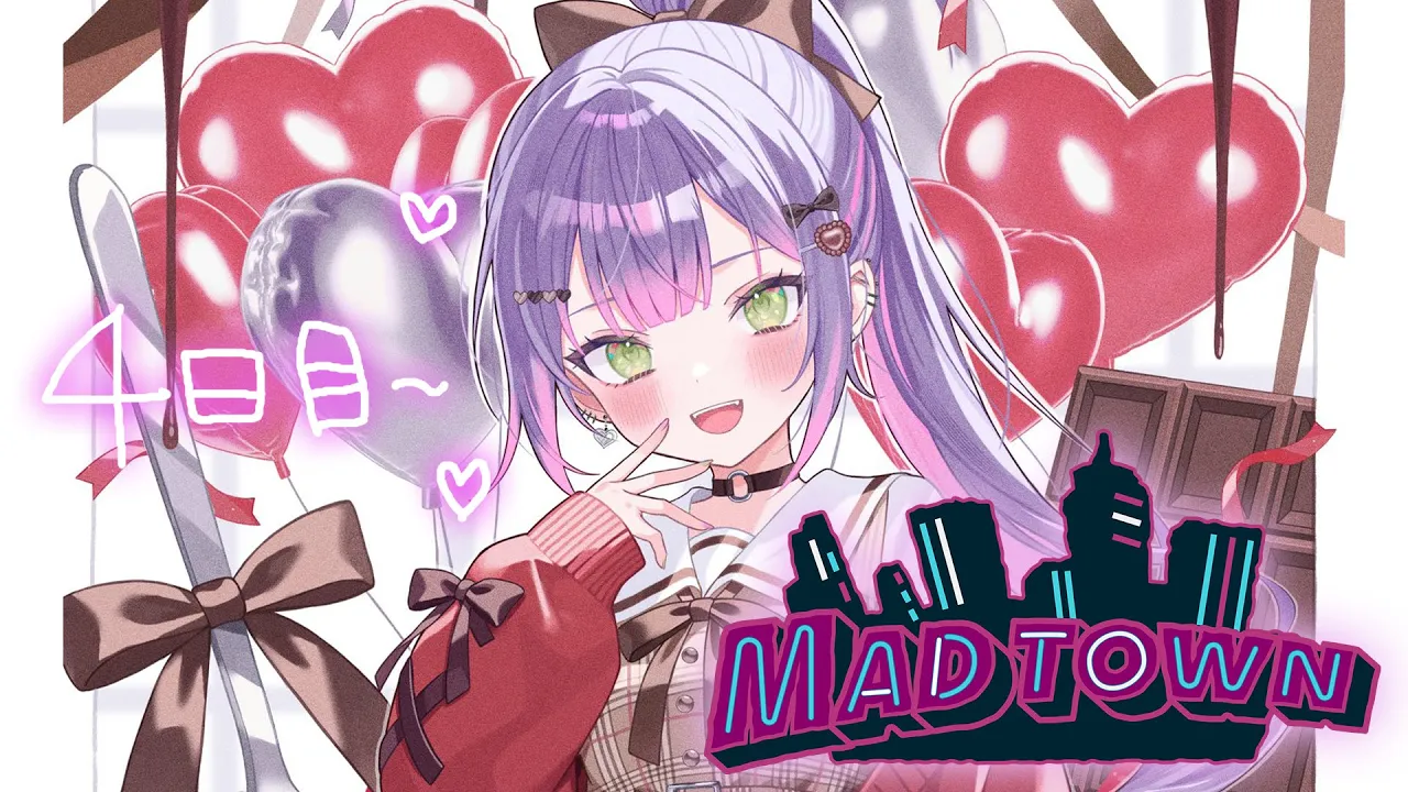 【 MadTown GTA (Beta) 】4日目 #MADTOWN メカニック技術向上部！【 常闇トワ/ホロライブ 】