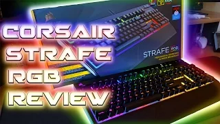 Corsair Strafe RGB Mechanical Gaming Keyboard Review Cherry MX Red