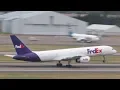FedEx N951FD Boeing 757-200SF Takeoff Portland PDX