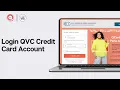How to Login QVC Credit Card Account 2024 QCard Login Sign-in QVC Credit Card