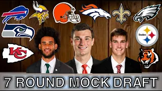 7 Round NFL Mock Draft 2026 NFL Draft Team By Team Breakdown