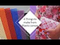 4 Amazing thing to make from plastic canvas DIYPROCESSBYHEMA