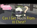 WHAT I CAN GET FROM 10 CHEST ROBLOX SAKURA STAND