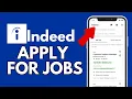 How to Apply for Indeed Jobs 2024
