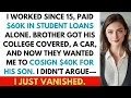 Download Lagu Parents Ambushed Me at Dinner With $40K Loan Papers—They Didn’t Know I’d Already Bought a Ticket