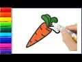 Vegetable Coloring for kids Drawing Paint Coloring Pages