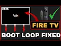 FIRESTICK STUCK on FIRE TV BOOT LOOP - FIX IT NOW 2023 update