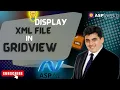 Read Parse and Display XML file in ASP Net GridView