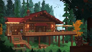Hytale • How to Build a Wooden Cabin + Interior