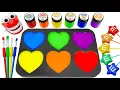 Download Lagu Satisfying Video l How To Make Rainbow Mixing Color 6 Slime Sprunki Finger form Candy Glitter ASMR