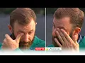 Emotional Dustin Johnson interviewed after Masters victory