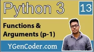 Python Tutorial Defining Functions Arguments Part 1
