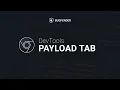 Google Chrome Dev Tools - Payload Tab