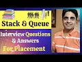 10 Stack Queue Interview Questions Answers in Java for Freshers Experienced - Campus Placement