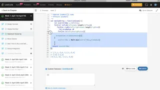 maximum sub array problem using javascript