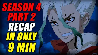 the end is near dr stone season 4 part 2 recap everything explained in 9 mins 