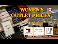 Banana Republic Tommy Hilfiger GAP Factory Outlet Browsing with Prices
