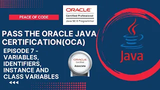 Oracle Java Certification - OCA Variables in Java