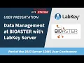 Data Management at BIOASTER with LabKey Server
