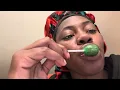 Sucking lollipop again