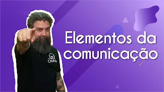 Elementos da comunicação  - Brasil Escola