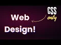 Amazing Text Stroke Hover Animation Pure CSS Web Design Tutorial With Relaxing Music