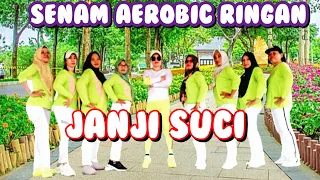 Download SENAM AEROBIC RINGAN - KREASI PEMULA \u0026 LANSIA - JANJI SUCI MP3