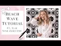 My Beach Wave Hair Tutorial Ft T3 Nine Zero One