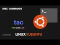 How to Reverse File Contents Using tac Command tac Command in Linux