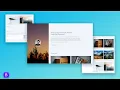 Bootstrap 5 Simple Responsive Portfolio Website - Using Utilities API