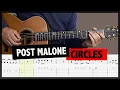 Post Malone - Circles Guitar Tutorial Cover MELODY
