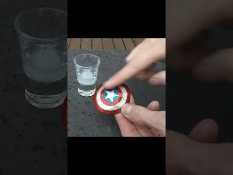 Making Captain America's Mini Titanium Shield