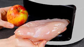 APPLE and CHICKEN in the Air Fryer WOW So Healthy and So Delicious