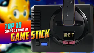 TOP 10 MELHORES JOGOS MEGA DRIVE NO GAMESTICK LITE 4K