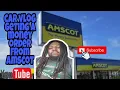 going to amscot to get a money order