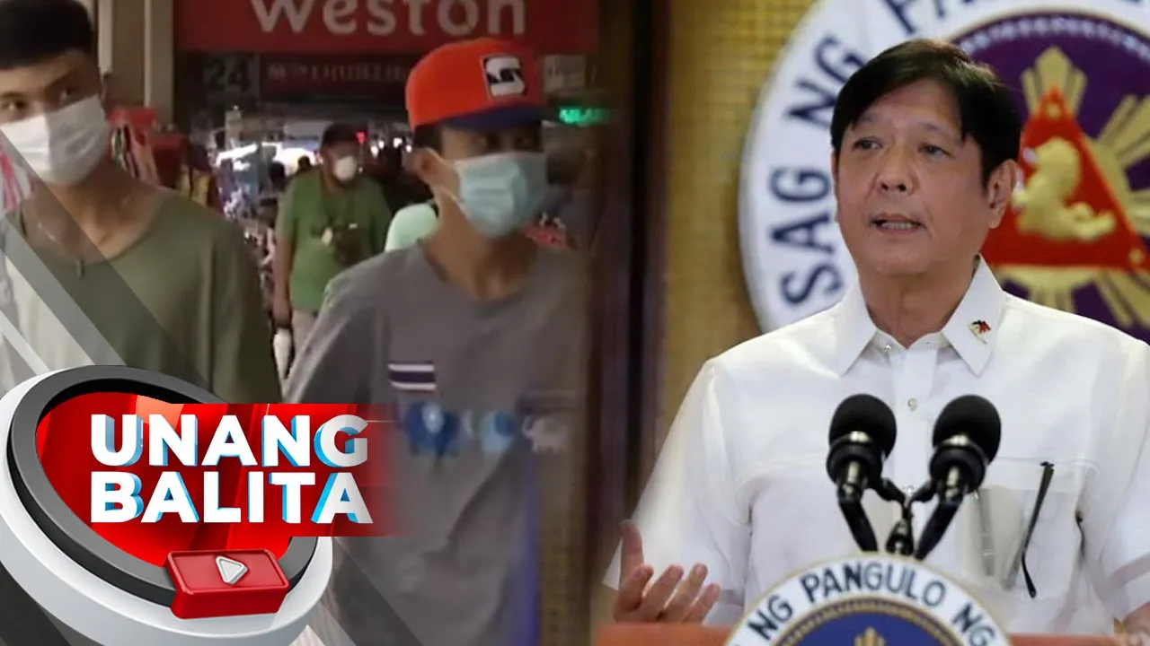 Rekomendasyong boluntaryong pagsusuot ng face mask sa labas ng IAFT, aprubado ni Pang. Marcos | UB