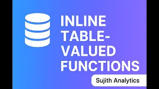SQL Tutorials Inline table valued functions