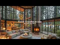 Lagu Forest Greenhouse Jazz Ambience To Deep Relaxation | Faint Jazz Music With Nature Sound For Working