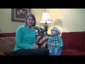 Kate Snow demonstrates Preschool Math at Home
