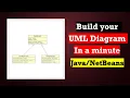 How to generate UML diagram in NetBeans 2020