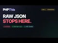 Raw JSON Is Not a Command PHPThis 004