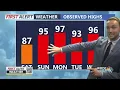 July s high temperatures continue in Delaware as the heat of summer marches on