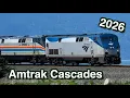 Amtrak Cascades Trains 2026