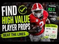 High Confidence College Football Player Props How to Find Better Probability and Value